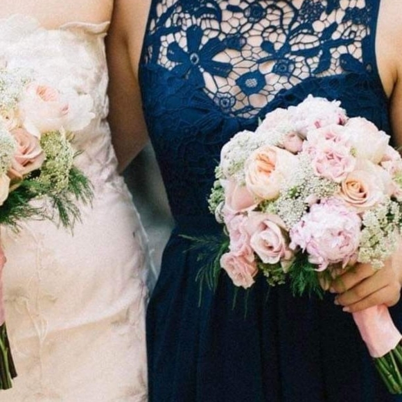 Navy Summer Dress - Picture 4 of 4